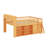 Low Loft Bed With LED Headboard & Storage Shelves, Playhouse Beds With Under-Bed Play Space-481752390-481752414