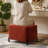 23.6" W Rectangle Upholstered Storage Ottoman-15519177