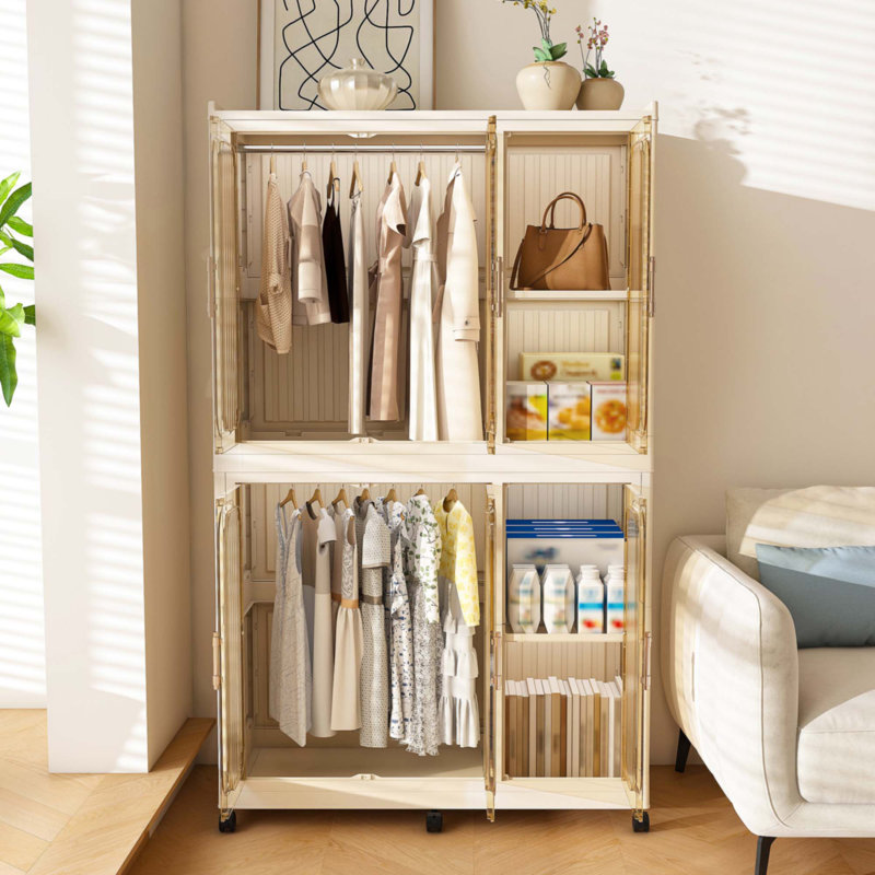 Organisateur de garde-robe portable pour vêtements