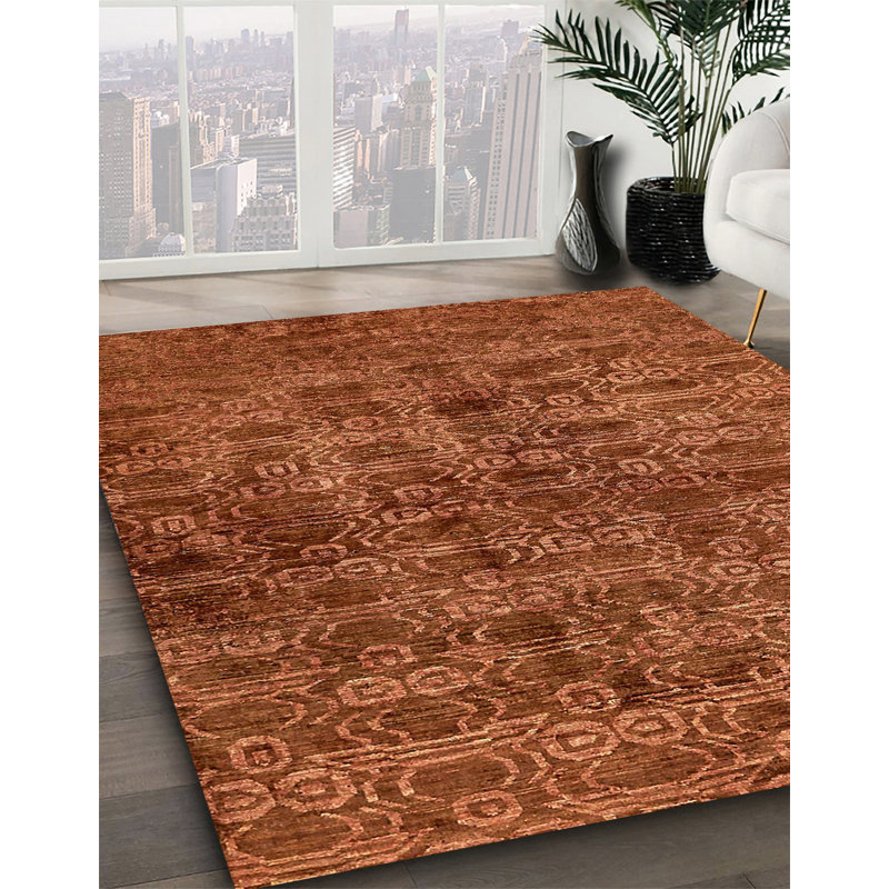 Abstract Indoor Rug, Rectangle 5' x 7'