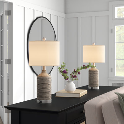 Tarakan Resin USB Table Lamp
