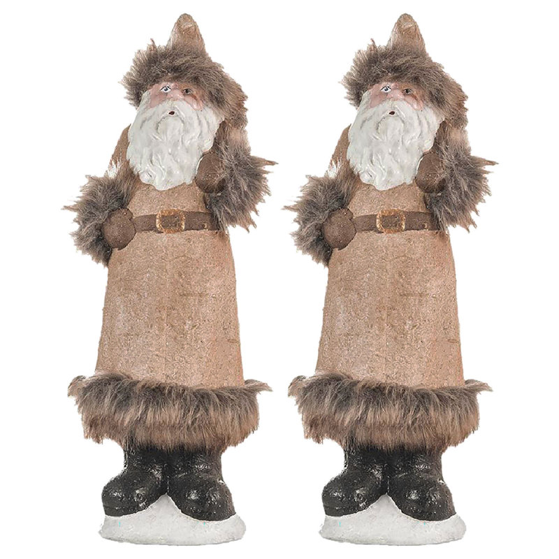 2 pièces de décorations de gnomes de Noël, ornements de table de Noël pour les cadeaux de fêtes