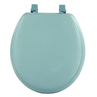Fantasia Woven Trends Vinyl Toilet Seat for Bathroom with Lid Set