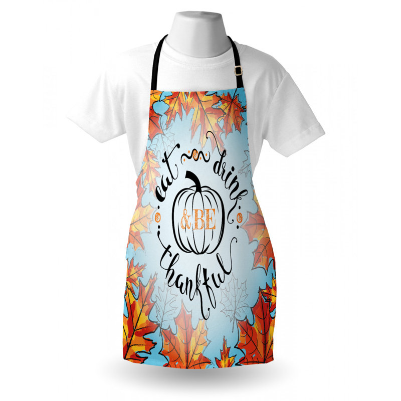 Saying Thanksgiving Bib Apron