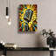 «Microphone» par Andreas Magnusson, art mural en verre acrylique-1303633338