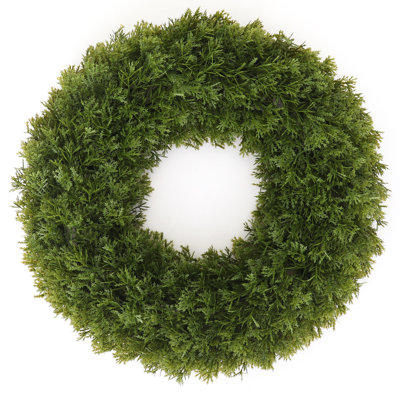 Faux Fir Wreath