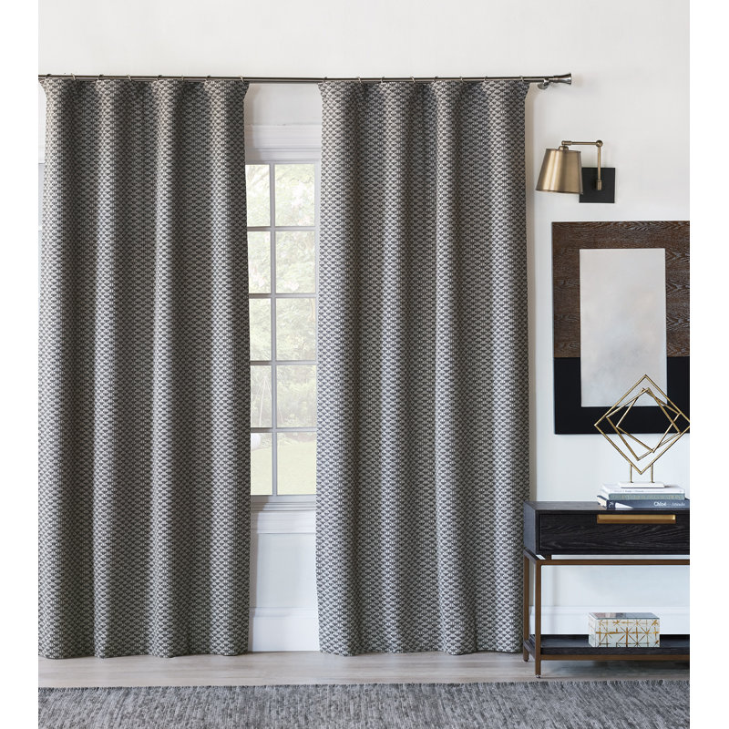 Zac Room Darkening Curtain, 96" W x 108" L