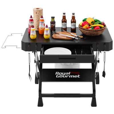 Support pour barbecue pliable Royal Gourmet