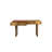 Volan 55'' Solid Wood Top Console Table