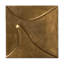 Ozias Metal Wall Panel-Smooth Golden