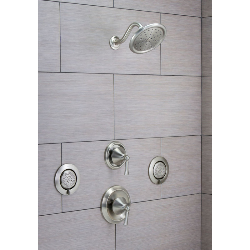 Mosaic Multi Function Adjustable Shower Head, Chrome