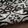 Minvydas Aloha  Geometric Black White Indoor/Outdoor Area Rug