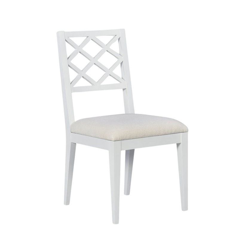 Upholstered Dining Chair, Ghost