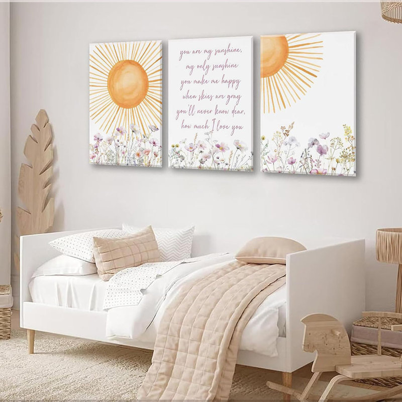 3 Piece Wrapped Canvas Print