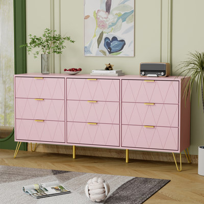 Commode 9 tiroirs l 58,9 po Telfair
