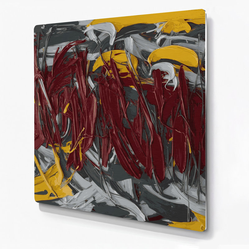 Neo Expressionism 15 Brown Metal Wall Art