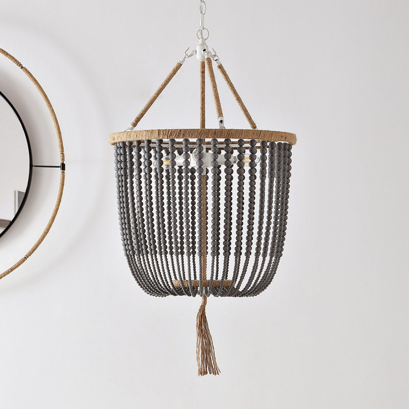 Lakesha 3 - Light Dimmable Empire Chandelier, Gray