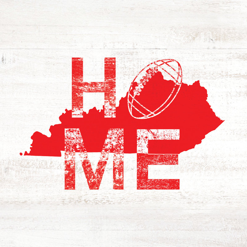 Home Football U Of L - Wrapped Canvas Painting, 30cm H x 30cm W