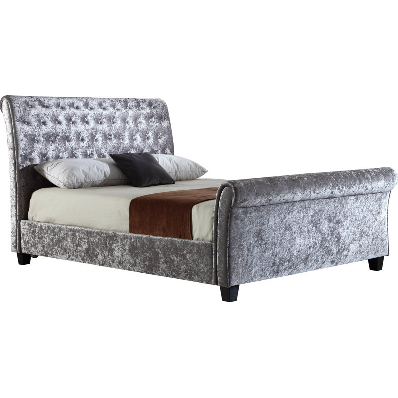 Felipe Upholstered Bed, Double (4'6)