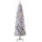 Pre-lit Flocked Slim Pencil Christmas Tree-23236732