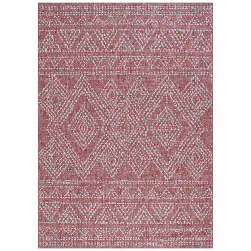 Tapis d'intérieur / extérieur à motif géométrique Harmonii Performance, Rectangle 8 pi x 11 pi