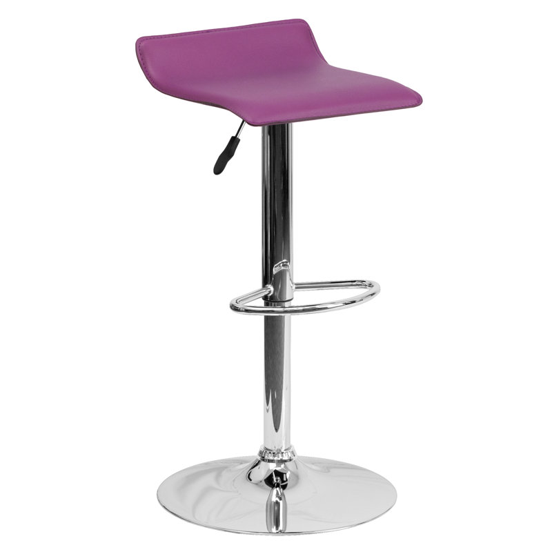 Tabouret de bar Orozco, Mauve