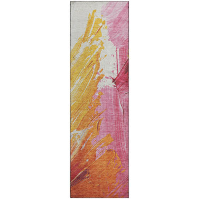 Premium Machine Washable Mayfield AMF1843 Abstract Rug