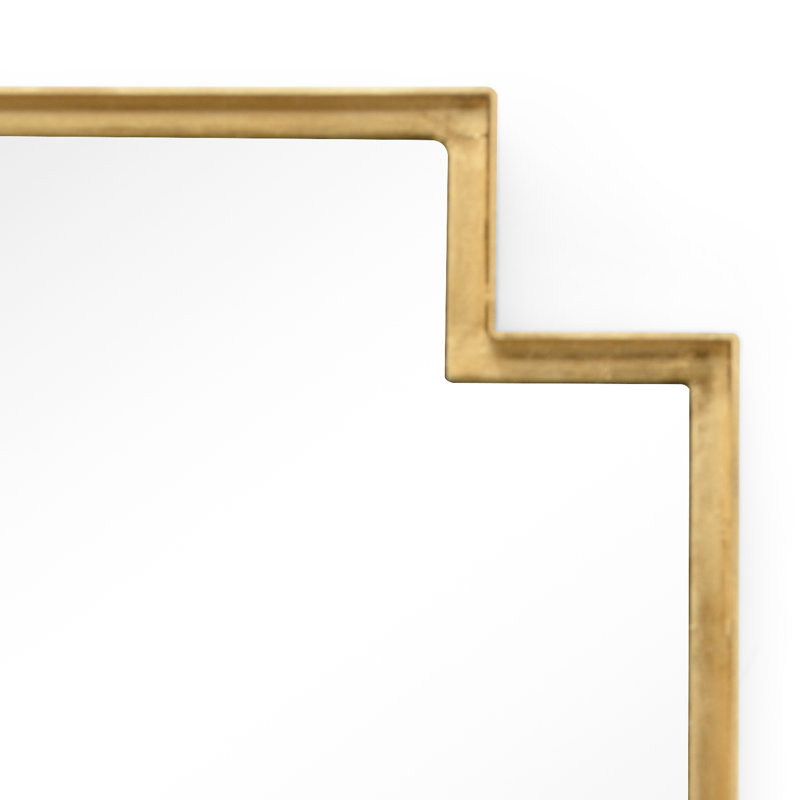 Fiona Rectangle Metal Wall Mirror