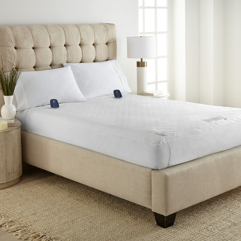 Electric Mattress Pad White, King