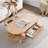 Solid Wood Coffee Table With 2 Drawers