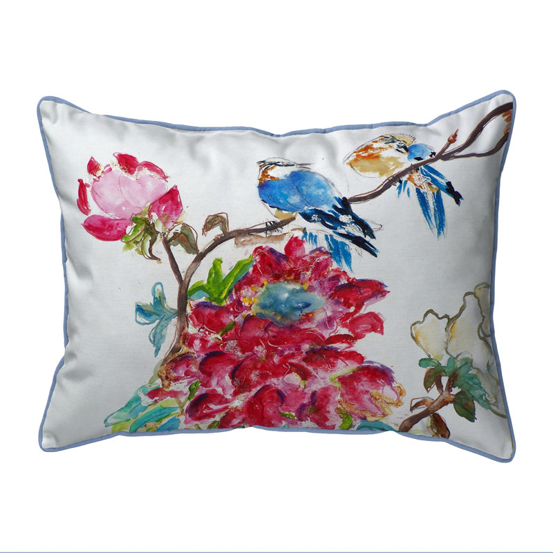  Coussin lombaire intérieur / extérieur Camelia, 18 po x 18 po