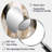 Painting Of Abstract Shapes II - Abstract Oval Decorative Mirror On Metal-290718451
