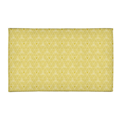 Chenille Geometric Indoor Rug