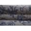 Tapis bleu marine bleu marine/bleu marine à la main 5 pi 2 po x 8 pi one-of-kind noué la Shyanne