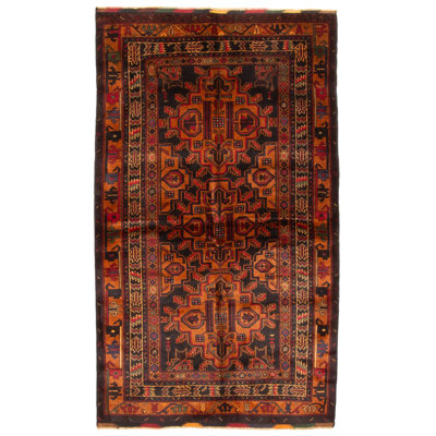 Teimani Brown Rug 3'6" x 6'2"