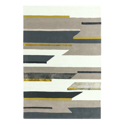 Louise Tufted White Area Rug