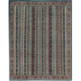Aryana Wool Plaid Area Rug in Multicolor