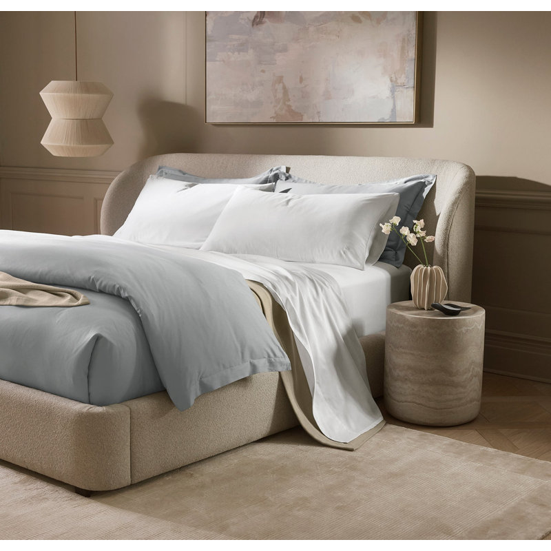Signature Embellished Sheet Set, King Sheet Set with 4 Additional Pieces (King Pl), White