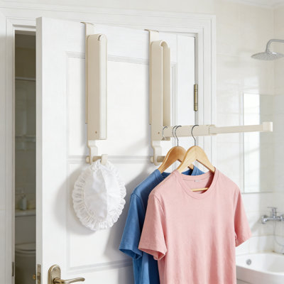 Séchoir à linge très résistant avec tringle rétractable