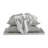 Satin Light Grey 100% Satin Luxury Wrinkle Resistant 6-Piece Cal King Sheet Set-111014604-111014612