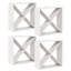 Solid Wood Open Shelving Wine Bottle Rack-1003872124
