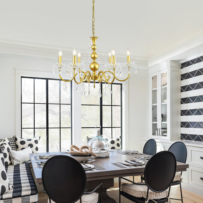 6 - Light Candle Style Chandelier