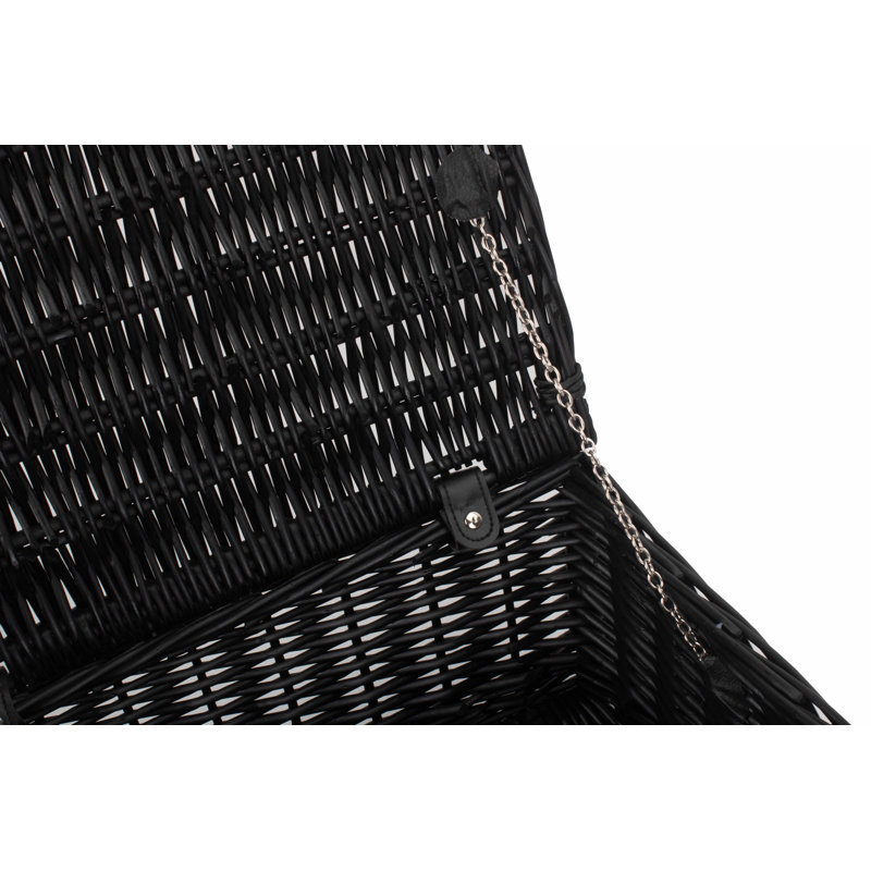 16" Wicker Hamper Basket