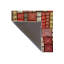 Tapis à motif géométrique multicolore Cube-1164792642