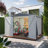 8 ft. W x 6 ft. D Metal Storage Shed