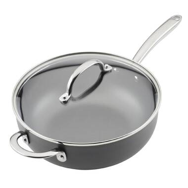 Rachael Ray Hard Anodized 3 qt. Covered Saute 