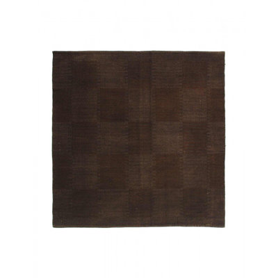 Tapis carré à tissage plat unique 7 pi x 6 pi 09 po Ishrana
