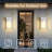 Dusk To Dawn 1 Light Classic Outdoor Wall Sconce With Cylinder Glass Shade And Rectangular Metal Frame, White Waterproof For Porch, Patio-708593086