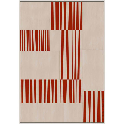 "Abstract Assemblage 3" par Romina Gadler, reproduction sur toile