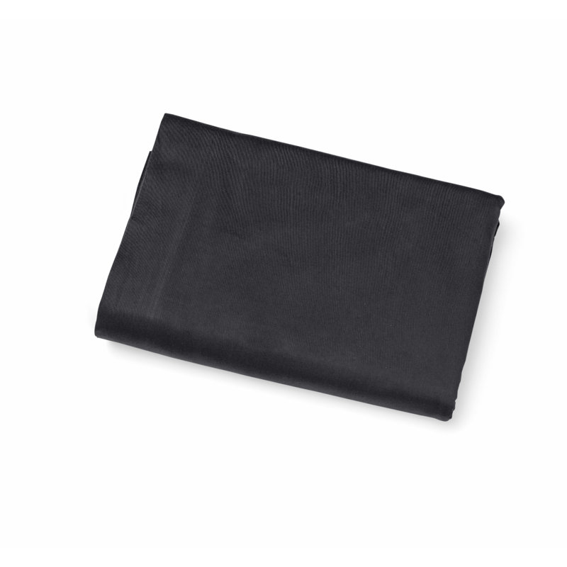Viola Sateen Flat Sheet, King, Charcoal